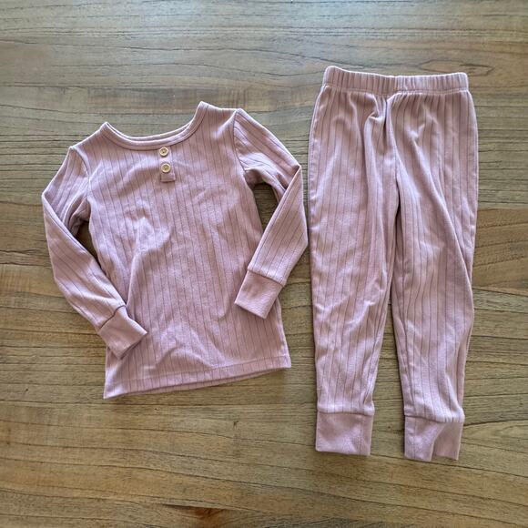 cloud island Other - Cloud Island Toddler Snug Fit Long Sleeve Ribbed Pajama Set - Size 3T